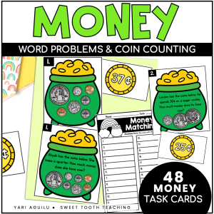 money word problems and coin counting
